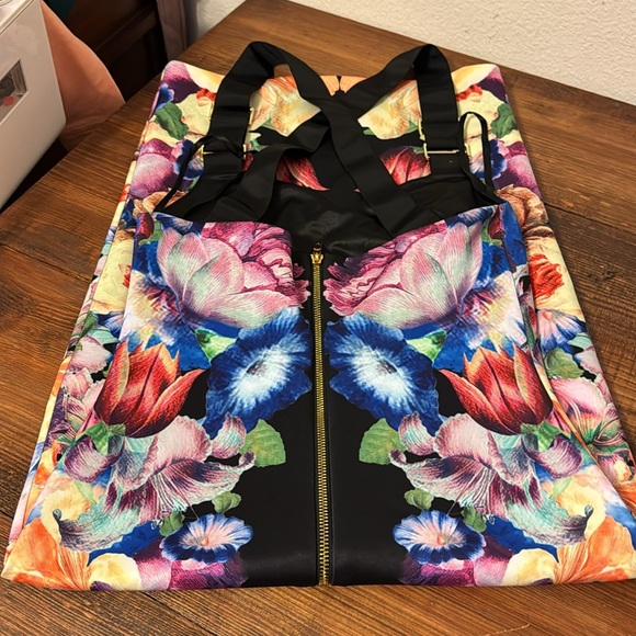 Ted Baker Women's Deony Tapestry Flora Buckle Strap Dress - Picture 7 of 9